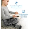 image:imageWeighted Lap Pad for Kids BrownGray