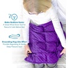 image:imageWeighted Lap Pad for Kids BrownLavender